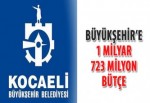 Büyükşehir’e 1 milyar 723 milyon bütçe