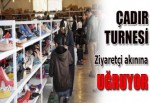 Çadır Turnesi ziyaretçi akınına uğruyor