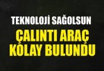 Çalınan otomobil İstanbul’da bulundu