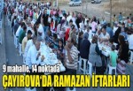 Çayırova ‘da ramazan iftarları