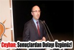 Ceyhan; Sonuçlardan Dolayı Üzgünüz!