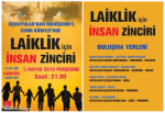 CHP’DEN LAİKLİK İÇİN ÇAĞRI: “BU ZİNCİR, İZMİR’İN EYLEMİ OLACAK”