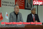 CHP Kocaeli Milletvekili Mehmet Hilal Kaplan, basın toplantısı düzenledi