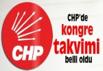 Chp'de kongre takvimi belli oldu