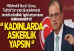 CHP'li vekilden kadınlar da askerlik yapsın teklifi