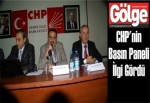 CHP'nin basın paneli ilgi gördü