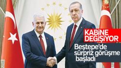 Cumhurbaşkanı Erdoğan - Başbakan Yıldırım görüşmesi başladı