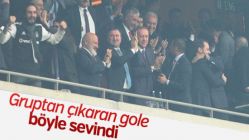 Cumhurbaşkanı Erdoğan Beşiktaş maçında tribünde