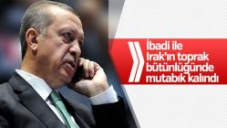 Cumhurbaşkanı Erdoğan, Irak Başbakanı İbadi ile telefon görüşmesi gerçekleştirdi.