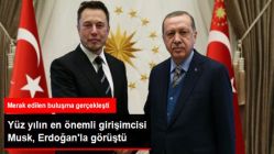 Cumhurbaşkanı Erdoğan, Yüz Yılın En Önemli Girişimcisi Elon Musk'la Görüştü