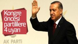 Cumhurbaşkanı Erdoğan'dan AK Partililere kongre mesajı