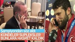 Cumhurbaşkanı Erdoğan'dan Metehan Başar'a tebrik telefonu