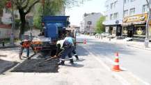 Darıca İstasyon Caddesi’nde yol onarımı