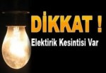 Dikkat! Elektrik Kesintisi Var