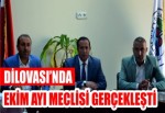 Dilovası Belediyesi Ekim ayı meclisi gerçekleşti