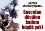 Dövülen kadına 8 polislere 1 yıl ceza