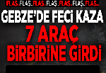 E5’te feci kaza: 7 araç birbirine girdi