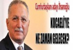 Ekmeleddin İhsanoğlu, Kocaeli'ye geliyor