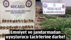 Emniyet ve jandarmadan uyuşturucu tacirlerine darbe!