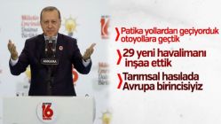 Erdoğan AK Parti 16. yıldönümünde konuştu