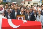 Erdoğan şehit kaymakamın tabutu başında konuştu