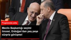 Erdoğan'dan Sürpriz Görüşmeler! Meclis Başkanı ve Grup Başkanvekilleri ile Görüşecek