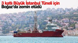 Fugro Scout 3 katlı Büyük İstanbul Tüneli için Boğaz’da