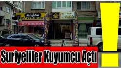 Gebze’de Suriyeliler kuyumcu açtı!