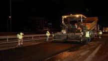 Gebze İstanbul Caddesi’nde gece mesaisi