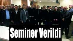 Gebzeli şoförlere seminer verildi