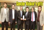 Gençler Köşker'e gitti