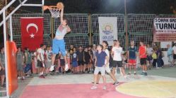 Gölcük'te basketbol heyecanı