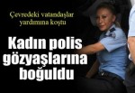 Gözyaşlarına boğuldu...