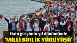 Hain girişimin yıl dönümünde 'Milli Birlik Yürüyüşü'