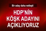 HDP'nin Cumhurbaşkanı Adayı