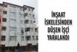 İnşaat iskelesinden düşen işçi yaralandı