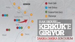 Irak Ordusu Kerkük'e operasyon başlattı