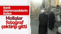 İran'da depremzedelerin büyük tepkisi