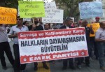 Işid, ABD ve AKP protesto edildi