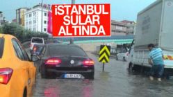 İstanbul genelinde sağanak yağmur etkisi