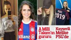 Kadın futbolcu Melike PSG'ye transfer oldu