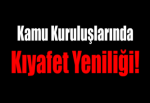 Kamu Kuruluşlarında Kıyafet Yeniliği!