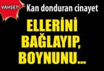 KAN DONDURAN CİNAYET