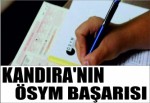 Kandıra'nın ÖSYM başarısı