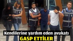 Kendilerine yardım eden avukatı gasp ettiler