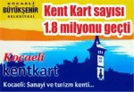 Kent Kart sayısı 1.8 milyonu geçti