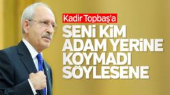 Kılıçdaroğlu, Kadir Topbaş'a yüklendi