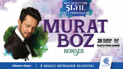 Kocaeli Fuarı’nın 51. Yılında konserler Murat Boz ile başlıyor