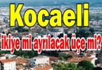 Kocaeli ikiye mi ayrılacak üçe mi?