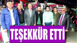 Köşker hemşerilerine teşekkür etti